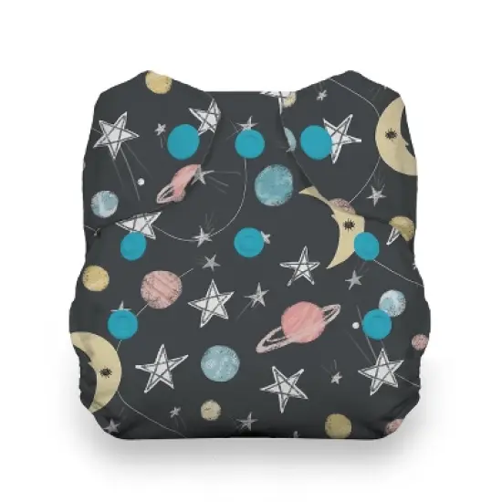 Thirsties | Newborn All-in-One Snap Cloth Diaper Pack of 1 image {7}