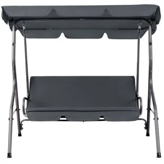 Aoodor 3 Seater Patio Porch Swing With Canopy image {6}