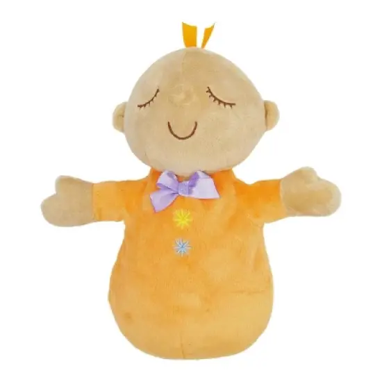 Manhattan Toy Snuggle Pod Hunny Bunny First Baby Doll with Yellow Cozy Sleep Sack image {3}