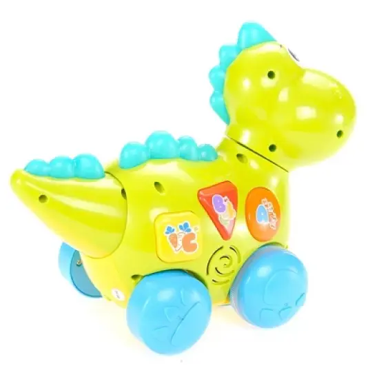Link Talking Dinosaur Toy With Lights, Sounds, And Teaching, Learning Activities, Walking & Fun Action image {2}