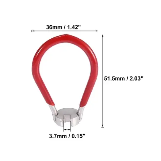 Unique Bargains Bicycle Wheel Spoke Wrench Repair Tool 0.15" image {2}