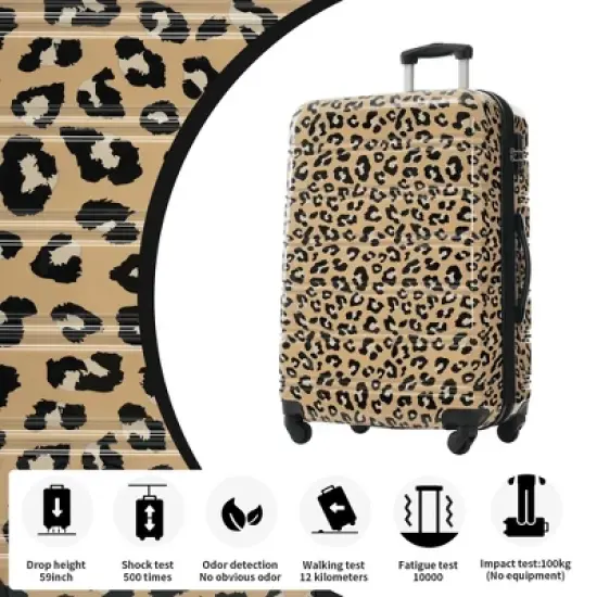 Dexmalle Hardshell Luggage Sets 3 pcs Spinner Suitcase image {3}