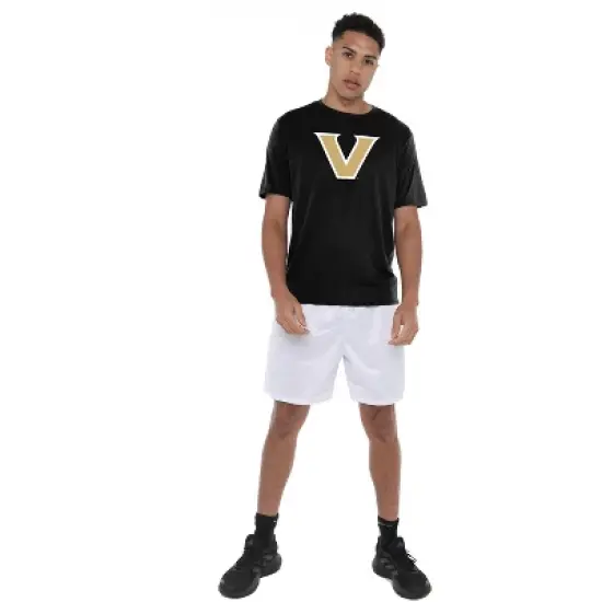 Campus Lab Vanderbilt University Adult Men's Sport Active T-Shirt Primary Logo image {2}