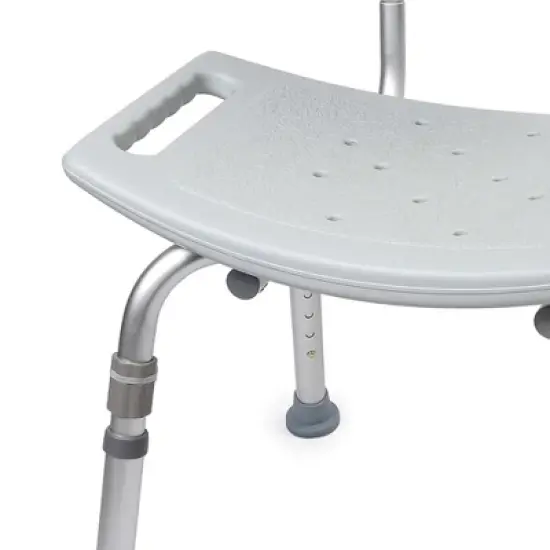 McKesson Bath Bench with Removable Back Shower Chair, 500 lbs. Capacity, 1 Count image {3}