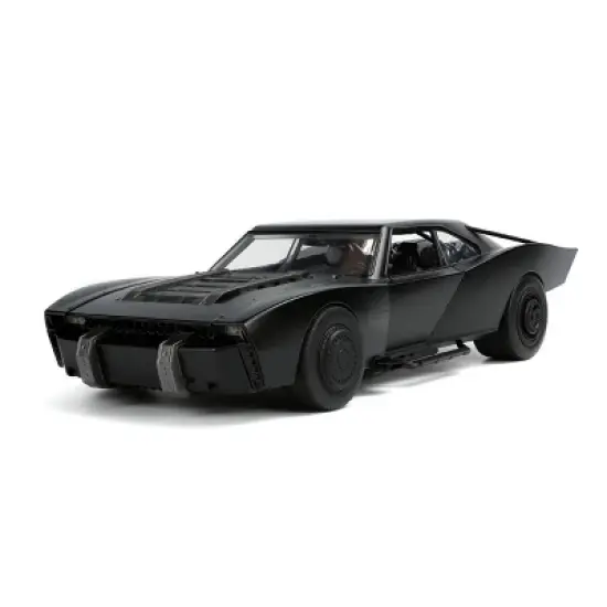 The Batman 1:18 Scale 2022 Batmobile Die-Cast Vehicle with Batman Figure image {2}