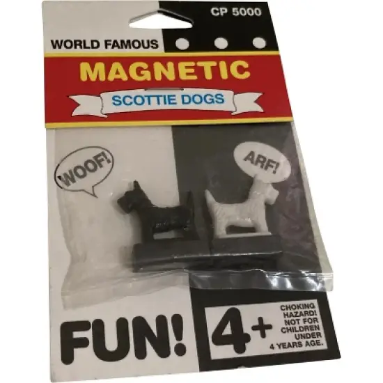 Tricky Dogs Magnetic Scottie Dogs Old-Fashioned Toy from Yesteryear 2 Sets image {2}