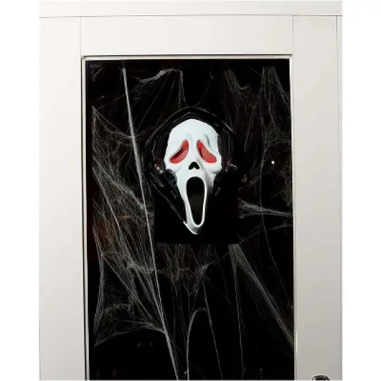 Funworld Ghost Face Light Up Scary Peeper Halloween Decor image {1}