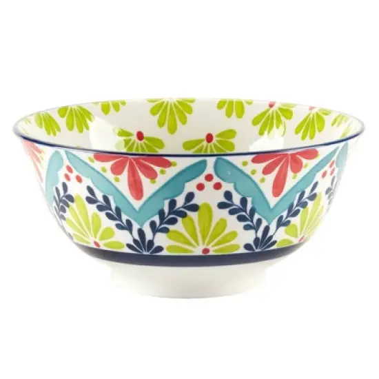 Certified International Set of 6 30pcTalavera All Purpose Bowls image {2}