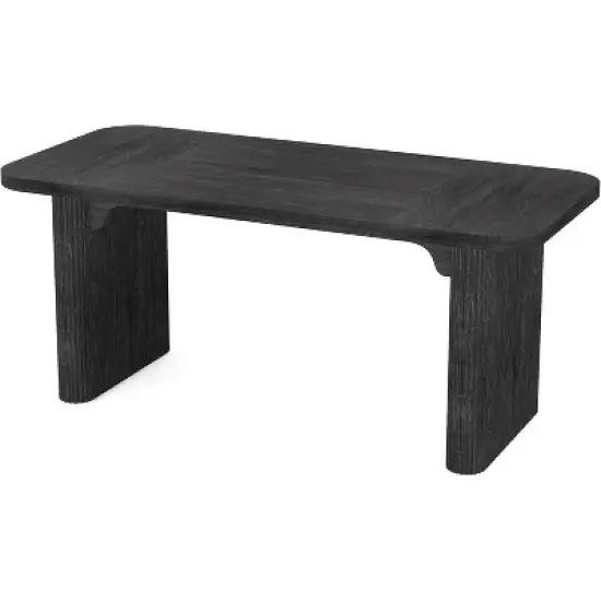 Tribesigns 62" Executive Desk, Large Office Computer Desk with Double Pedestal, Modern Simple Rectangle Writing Table for Home Office image {8}