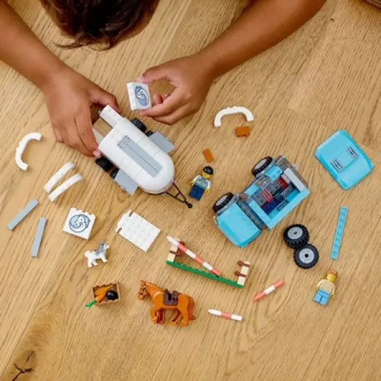 LEGO City Great Vehicles Horse Transporter Toy SUV Car 60327 image {4}