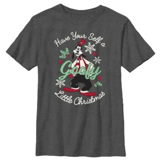 Boy's Mickey & Friends Have A Goofy Christmas T-Shirt image {4}