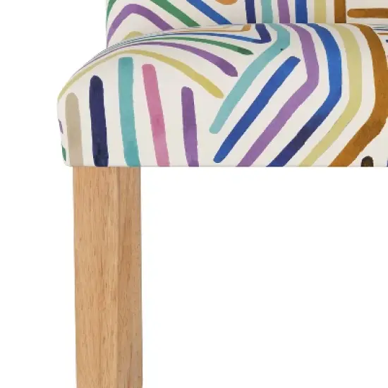 Hendrix Dining Chair in Playful Patterns - Skyline Furniture image {4}