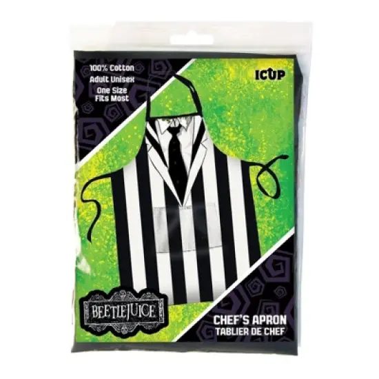 NMR Distribution Beetlejuice Suit Cooking Apron image {1}