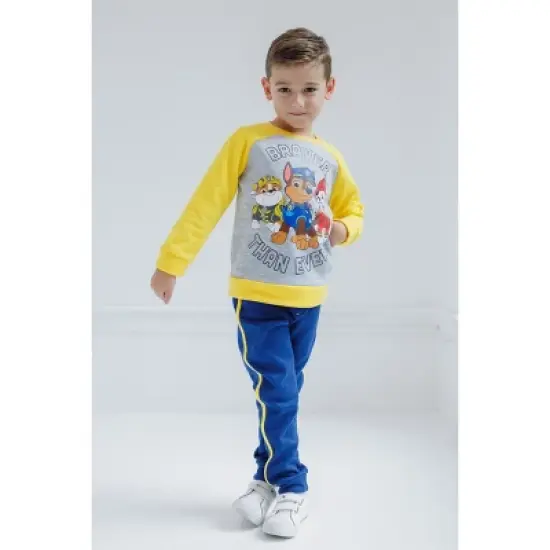 Paw Patrol Rocky Zuma Rubble Marshall Chase Fleece Sweatshirt and Pants Set Toddler image {3}