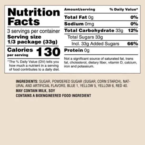 Halloween Orange, Green Apple and Grape Cotton Candy Layer Cake - 3.5oz - Favorite Day&trade; image {3}