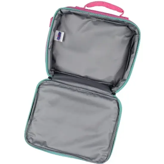 Peppa Pig Backpack Kids School Travel Backpack Set With Lunch Box, Drawstring Bag, Pencil Case, and Rubber Molded Keychain Multicoloured image {5}