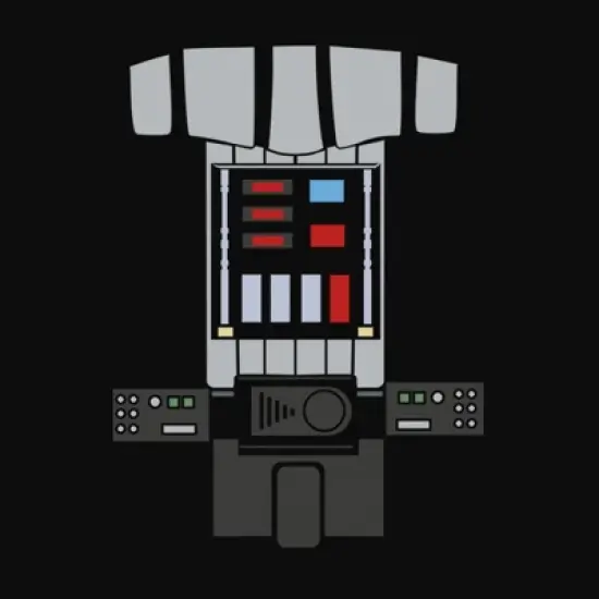 Junior's Star Wars Becoming Darth Vader Racerback Tank Top image {1}