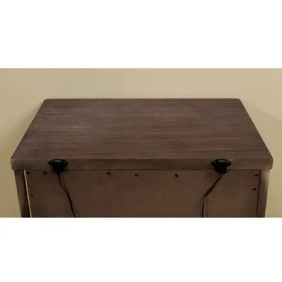 Veda 2 Drawers Nightstand - HOMES: Inside + Out image {2}