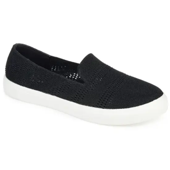 Journee Collection Womens Meika Tru Comfort Foam Round Toe Slip On Sneakers image {8}