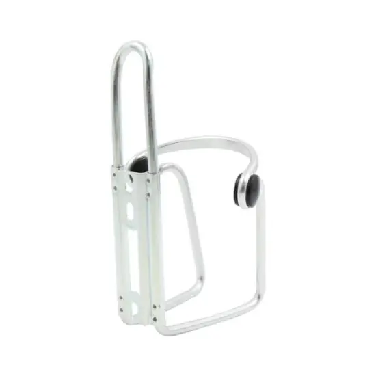 Unique Bargains Aluminum Alloy Water Bottle Cup Bicycle Cycling Drink Holder Silver Tone 3.1" x 3.1" x 5.7" 1 Pc image {3}