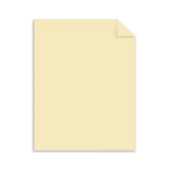 Southworth 100% Cotton Resume Paper 32 lbs. 8-1/2 x 11 Ivory Wove 100/Box RD18ICF image {2}