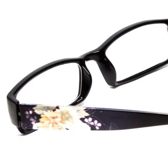 Calabria 761 Reading Glasses with Floral Designs & Matching Case +1.50 image {3}