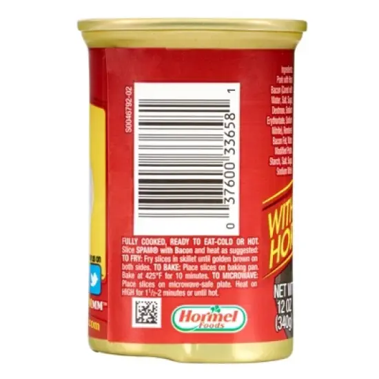 SPAM with Bacon Lunch Meat - 12oz image {1}
