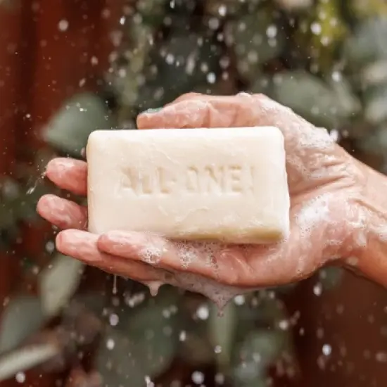 Dr. Bronner's All-One Pure-Castile Magic Bar Soap - Eucalyptus - 5oz image {6}