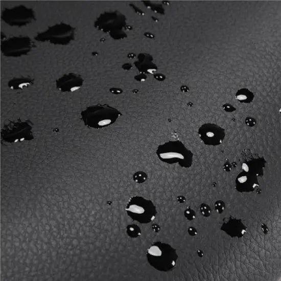 Yaheetech Home Office Chair Armless Adjustable Swivel Chair for Bar Meeting Room Hotel, Black image {5}