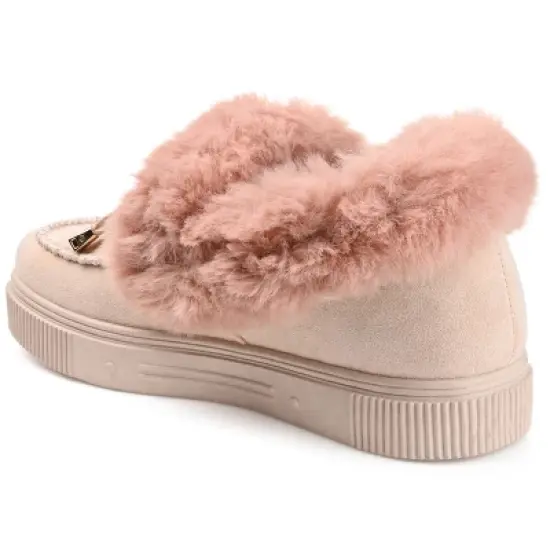 Journee Collection Womens Midnight Tru Comfort Foam Slip On Shoe Style Round Toe Slippers image {6}