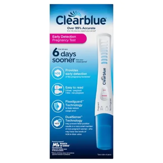 Clearblue Early Detection Pregnancy Test image {10}