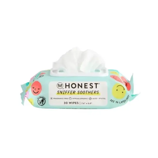 The Honest Company Sniffer Soothers Nose and Face Wipes image {9}