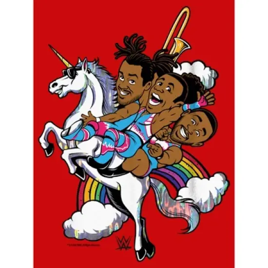 Boy's WWE New Day Unicorn Animated T-Shirt image {1}