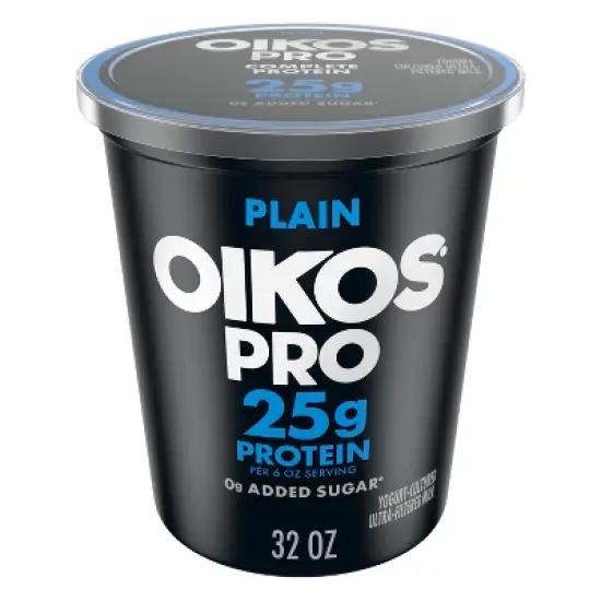 OIKOS Pro Plain Yogurt - 25 g protein 32oz image {13}