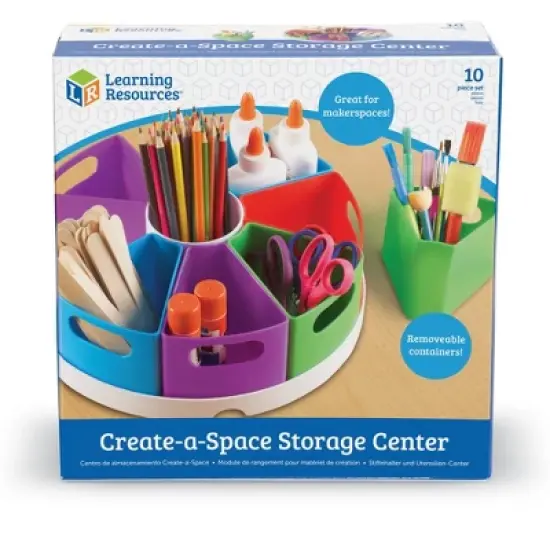 Learning Resources Create-a-Space Storage Center image {2}