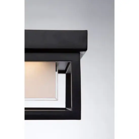 Artcraft Lighting Overbrook 1 - Light Flush Mount in  Black image {1}