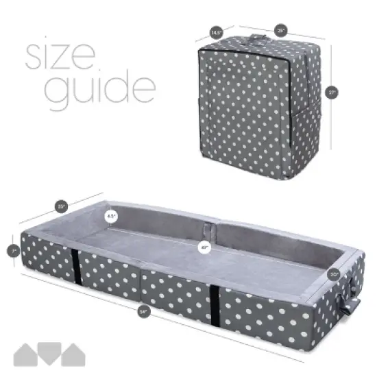 Milliard Portable Toddler Folding Floor Mat image {2}
