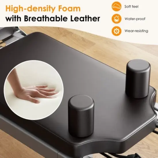 Dexmalle Foldable Pilates Reformer Machine for Home Use image {3}