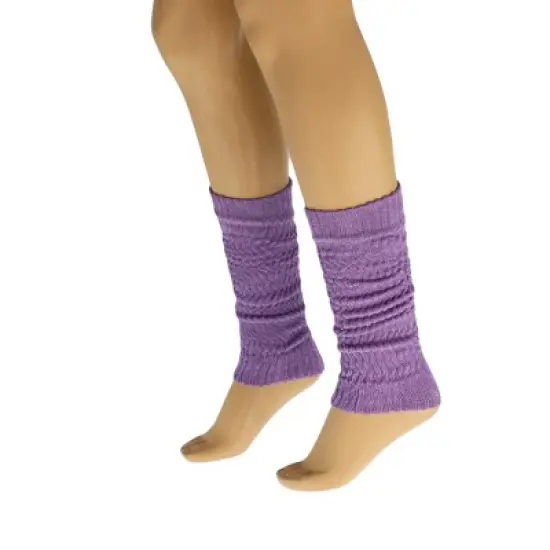 Retro-Inspired Cotton Leg Warmers for Women Soft, Stretchy, 20&rdquo; Long Knit Warmers 1 Pair image {22}