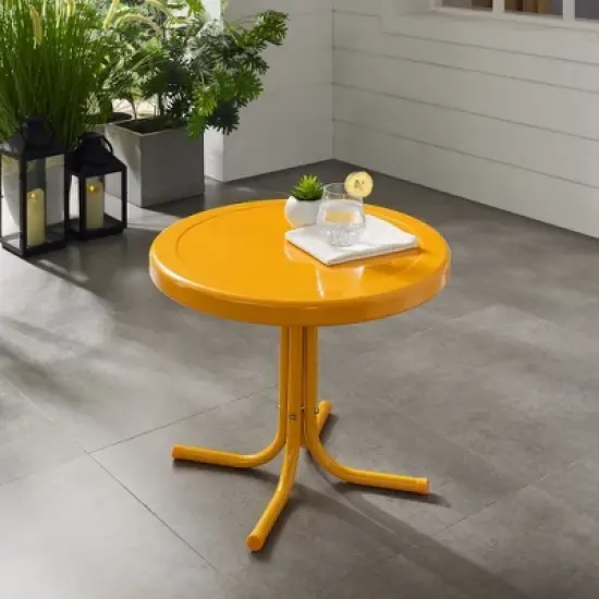 HomeStock Griffith Outdoor Metal Side Table image {17}