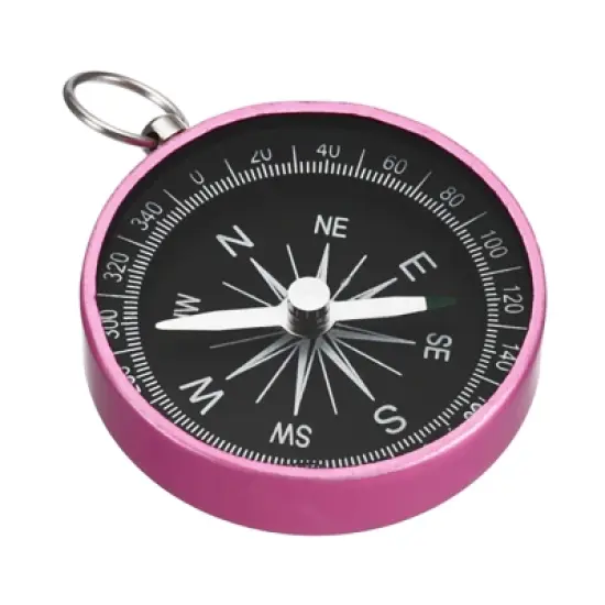 Unique Bargains Survival Gear Outdoors Camping Hiking Direction Navigation Pocket Compass image {7}