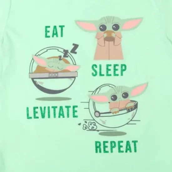 Star Wars The Child Girls T-Shirt and Tulle Skirt 4 Piece Outfit Set Toddler image {5}