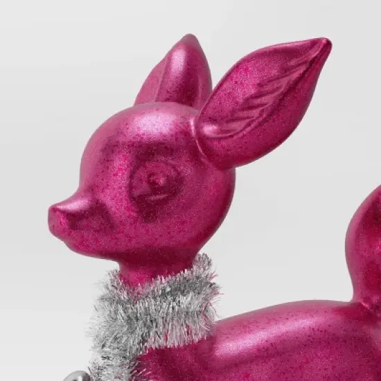 Christmas Plastic Deer Decor Pink - Wondershop&trade; image {2}
