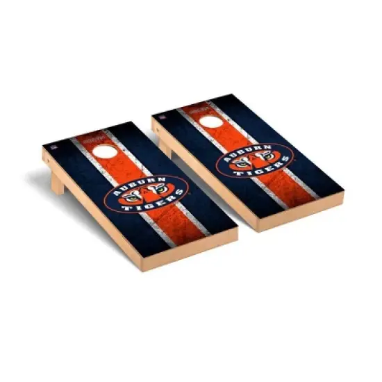 NCAA Auburn Tigers Premium Cornhole Board Vintage Version image {1}