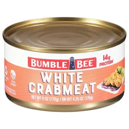 Bumble Bee White Crab Meat - 6oz image {8}