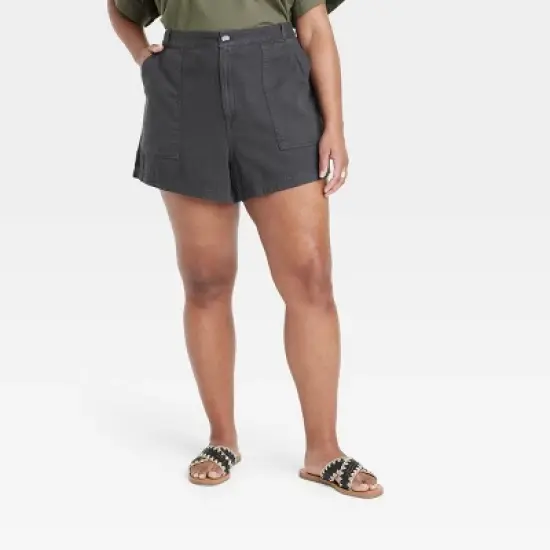 Women's High-Rise Utility Shorts - Universal Thread&trade; image {3}