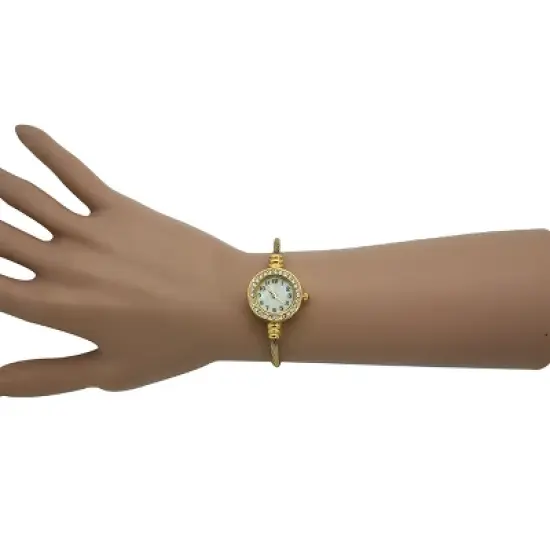 OLIVIA PRATT PETITE TWISTED STRAPS ONE-SIZE BANGLE WATCH image {2}