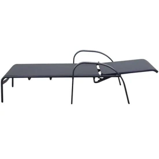 Courtyard Casual Santa Fe 3 pc Chaise Lounge Set  Includes one 20" End Table and two Chaise Loungers image {9}