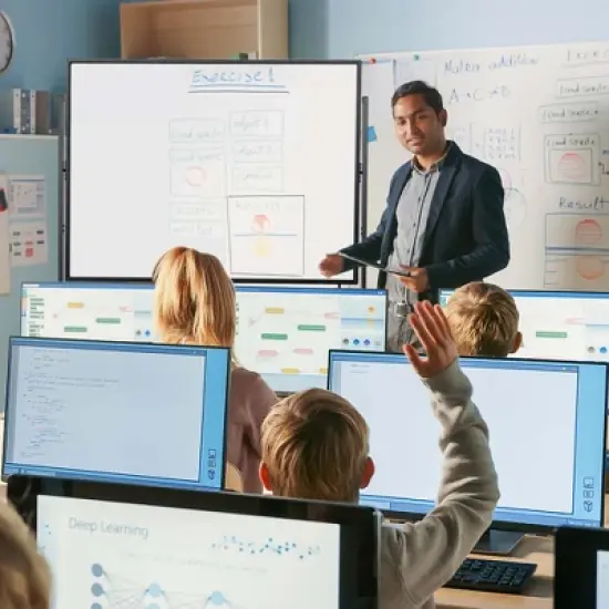 Costway 48"x36" Mobile Magnetic Double-Sided Reversible Whiteboard Height Adjust Green/Black/White/White+Black image {3}