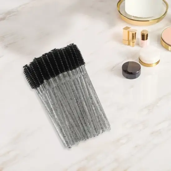 Unique Bargains Portable Eyelash Brush 100 Pcs image {4}